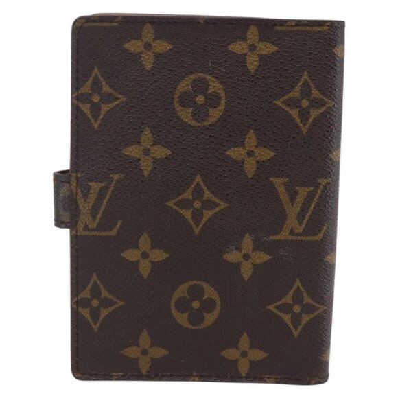 LOUIS VUITTON Monogram Agenda PM Day Planner Cover R20005 LV Auth 145866 - Picture 3 of 16